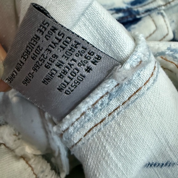 Tie-Dye Denim girls lycra stretch Jacket - Picture 7 of 9